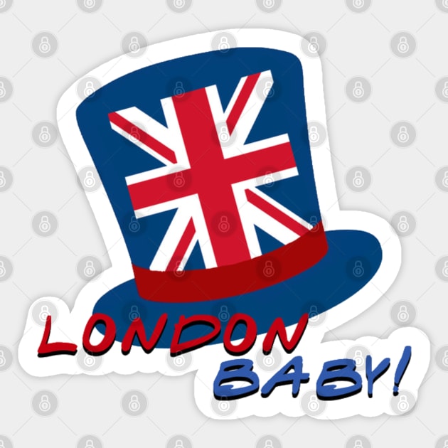 “London, Baby!” Sticker by sunkissed